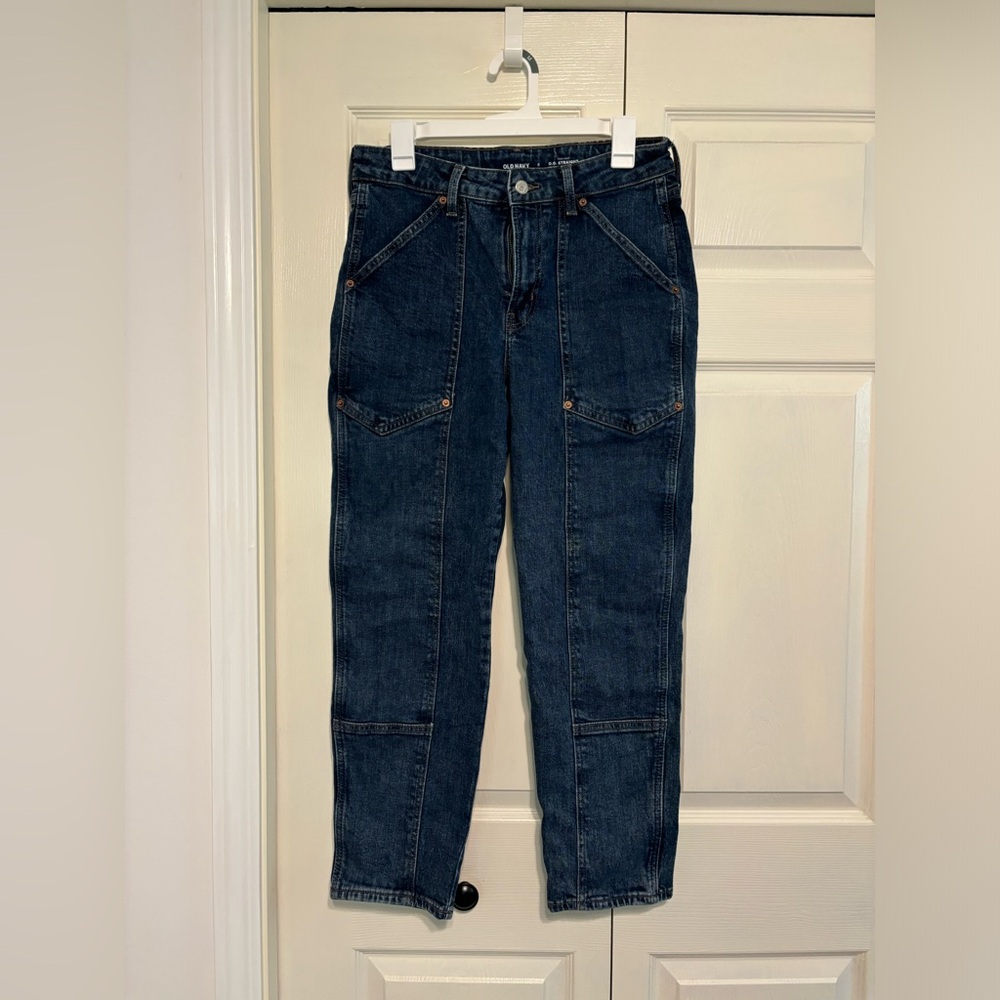 Old Navy Blue Relaxed Jeans Classic Denim
